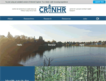 Tablet Screenshot of cranhr.ca